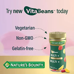 Nature’s Bounty Multi VitaBeans, Multivitamin, Strawberry Lemonade Flavour, 90 Chewables