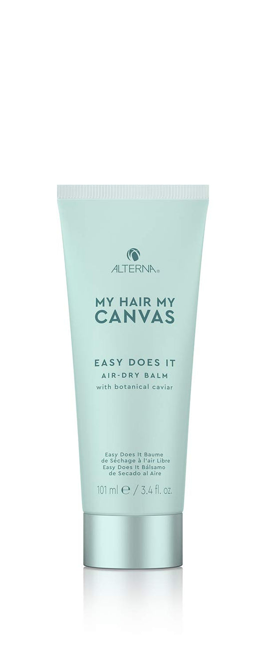 Alterna My Hair My Canvas Easy Does It Air Dry Balm, 101 mL | Lightweight, Frizz Control Helps Enhance Natural Styles | Vegan | Sulfate & Paraben Free