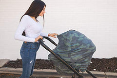 Copper Pearl Baby Car Seat Cover Canopy and Nursing Cover Multi-Use Stretchy 5-In-1 Gift "Hunter"