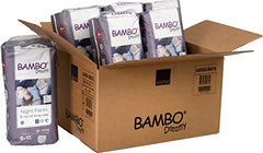 Bambo Nature Eco Friendly Dreamy Night Pants for Girls 8-15 Years 10ct