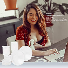 Ameda Customfit Breast Flange M-L (28.5mm/ 30.5mm)