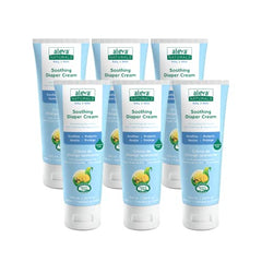 Aleva Naturals Soothing Diaper Cream 100ml, Mega Pack- 6 x 100ml = 600ml, White