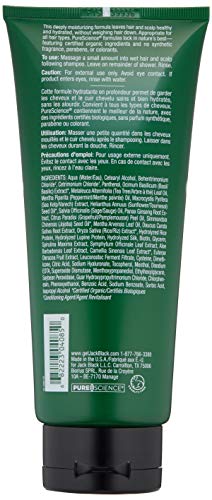 Jack Black Nourishing Hair and Scalp Conditioner, 10 Fl Oz