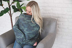 Copper Pearl Baby Car Seat Cover Canopy and Nursing Cover Multi-Use Stretchy 5-In-1 Gift "Hunter"