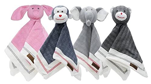 Juddlies - Cottage Collection Lovey Rabbit- Sunset Pink, JU-JUD64002