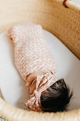 Copper Pearl Baby Stretchy Soft Knit Headband Bow Star