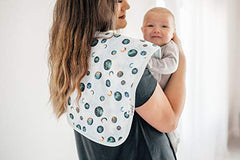Copper Pearl Baby Burp Cloth Large 21''x10'' Size Premium Absorbent Triple Layer 3 Pack Gift Set "Galaxy" by Copper Pearl