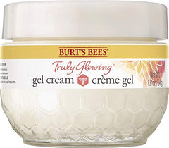 Burt's Bees Truly Glowing Replenishing Gel Face Cream, Face Moisturizer for Normal and Combination Skin, 99% Natural Origin, Developed with Dermatologists, 51g