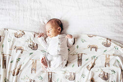 Copper Pearl Large Premium Knit Baby Swaddle Receiving Blanket"Noah", 9.6 Ounces