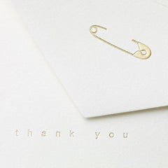 Crane & Co. Diaper Pin Thank You Note (CT1337)