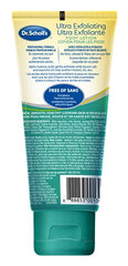 Dr. Scholl's Ultra Exfoliating Foot Cream, Hydrates and Exfoliates Extremely Dry Skin, 100 grams