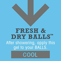 Below the Belt Jock Itch Cream – Men’s Groin Deodorant Applies as a Soothing Gel and Dries as Cooling Powder – Anti Ball Sweat for All Day Comfort