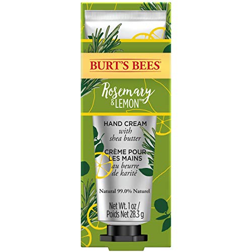 Burt's Bees Hand Cream with Shea Butter, Rosemary & Lemon, 28.3 g (Pack of 1)