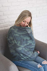 Copper Pearl Baby Car Seat Cover Canopy and Nursing Cover Multi-Use Stretchy 5-In-1 Gift "Hunter"