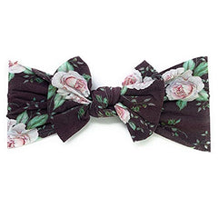 Baby Wisp Headband Nylon Bow Stormy - Baby, Infant, Girl 3M Hair Accessory