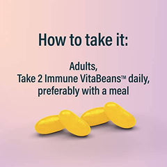 Nature’s Bounty Immune VitaBeans Soft Chews with Vitamin C, Vitamin D and Zinc for Immune Support, Orange Flavour, 80 Chewables