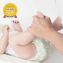 Bambino Mio, reusable baby wipes, 10 pack, cloud