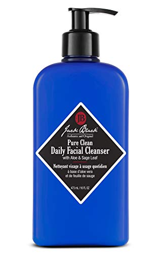 Jack Black Pure Clean Daily Facial Cleanser, 16 Fl Oz