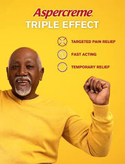 Aspercreme Extra Strength, 106 g, Arthritis Pain Relief, Odour Free Therapy, Easy Open, No Irritation or Burning, Non-Greasy for Pain Associated With Backache & Muscle Strain
