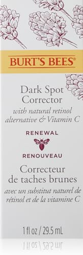 Burt's Bees® Face Serum, Renewal Dark Spot Corrector with Bakuchiol Natural Retinol Alternative, 29.5 mL
