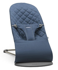 BabyBjorn Fabric Seat for Bouncer, Cotton, Midnight Blue