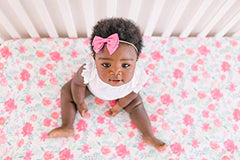 Copper Pearl Premium Fitted Knit Crib Sheet/Toddler Sheet"June"