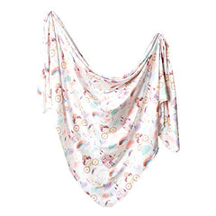 Copper Pearl Large Premium Knit Baby Swaddle Receiving Blanket"Enchanted" by Copper Pearl