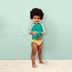 Bambino Mio, reusable swim diaper, tropical, small (<6 months), 3 pack