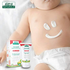 Aleva Naturals First Rescue Calendula Multipurpose Skin Cream - Skin Care to Moisturize Dry Skin, Natural, Vegan, Plant-Based, Hypoallergenic, for Face, Body, and Diaper Area - 50ml