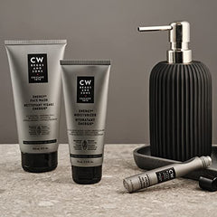 CW Beggs Energy+ Face Wash for Men, Normal to Dry Skin, Hypoallergenic, Fragrance-Free, Paraben-Free, Alcohol-Free, Mineral Oil-Free, Cruelty-Free,