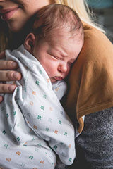 Copper Pearl Baby Burp Cloth Large 21''x10'' Size Premium Absorbent Triple Layer 3-Pack Gift Set "Ridge" - Small (X0025808AN)
