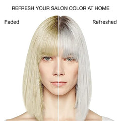 Celeb Luxury Viral Silver Colorwash, Color Depositing Shampoo with Bondfix Bond Rebuilder, Semi Permanent Hair Colour Glaze, Vegan Hair Dye, Maintains and Refreshes Light Silver Color