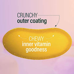 Nature’s Bounty Immune VitaBeans Soft Chews with Vitamin C, Vitamin D and Zinc for Immune Support, Orange Flavour, 80 Chewables