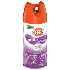 OFF! Gentle DEET Free Mosquito Repellent Spray, Bug Spray, Insect Repellent for Camping Hiking Running, Long Lasting Outdoor Bug Protection Non-Staining, Non- Oily, Travel Size, 142g