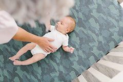 Copper Pearl Premium Fitted Knit Crib Sheet/Toddler Sheet Hunter, 0.60 gram