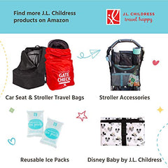J.L. Childress Maxicool 4 Bottle Stroller Cooler, Black