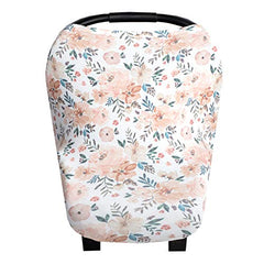 Copper Pearl Baby Car Seat Cover Canopy and Nursing Cover Multi-Use Stretchy 5-In-1 Gift "Autumn"