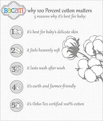 Bacati Solid Crib/Toddler Bed Skirt, Black, 13"