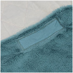 Baby GUND Oh So Snuggly Hippo Blanket Wrap, Plush Hooded Baby Blanket Wrap for Newborns, Blue/Cream, 26”