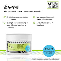 All About Curls Free of Sls/Sles Sulfates, Divine Treatment, Silicones & Parabens/Color-Safe, 8-Ounce / 236 ml (Pack of 1)