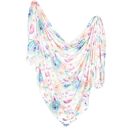 Copper Pearl Bloom Swaddle Blanket