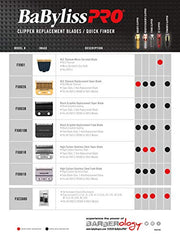 BaBylissPRO 8 Piece Comb Set for 880 and 870 Series Clippers, 1 Count