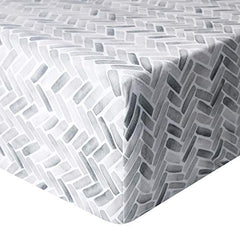 Copper Pearl Copper Pearl Premium Fitted Knit Crib Sheet/Toddler Sheet Alta, 408 gram