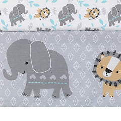 Bedtime Originals Jungle Fun 3-Piece Crib Bedding Set