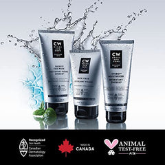 CW Beggs Energy+ Face Wash for Men, Normal to Dry Skin, Hypoallergenic, Fragrance-Free, Paraben-Free, Alcohol-Free, Mineral Oil-Free, Cruelty-Free,