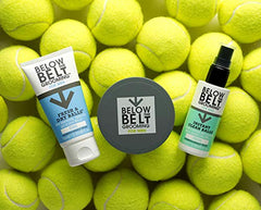 Below the Belt Jock Itch Cream – Men’s Groin Deodorant Applies as a Soothing Gel and Dries as Cooling Powder – Anti Ball Sweat for All Day Comfort