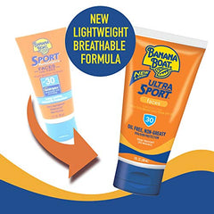 Banana Boat Ultra Sport Sunscreen Lotion, New FORMULA, Spf 30 Travel Size, 90 mL