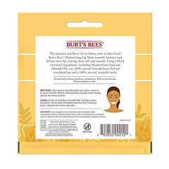 Burt's Bees 100% Natural Moisturizing Lip Mask, Single Use Conditioning Lip Care, 1 Count