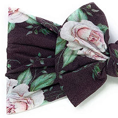 Baby Wisp Headband Nylon Bow Stormy - Baby, Infant, Girl 3M Hair Accessory
