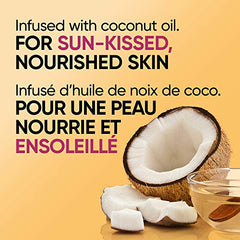 Jergens Natural Glow +Nourish Daily Moisturizer & Gradual Sunless Self Tanning Body Lotion for Dry Skin, Fair to Medium Shade (220 mL)